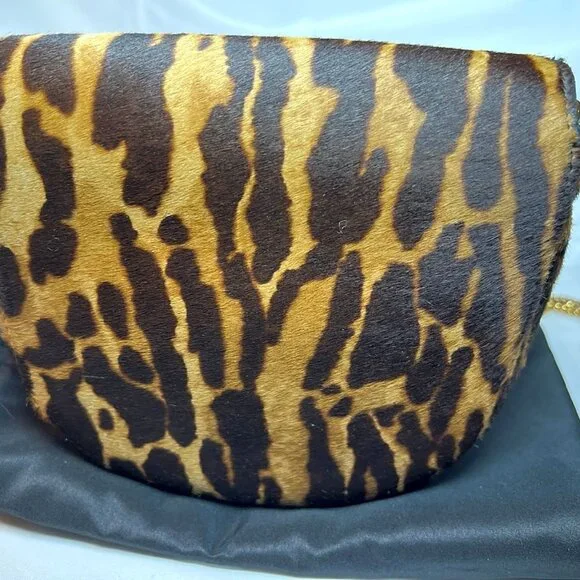 Roberto Cavalli European Collection Calf Hair Shoulder Bag With Deco Hardware - Picture 6 of 13